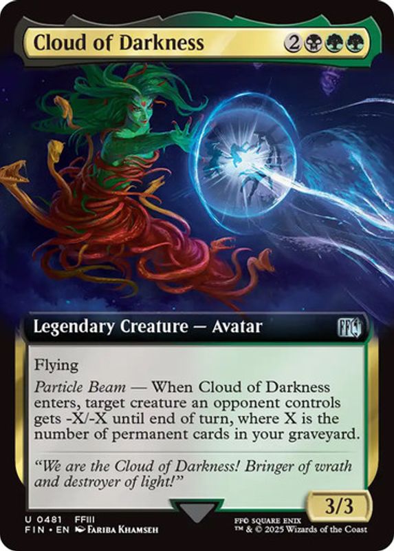 Cloud of Darkness (Extended Art) (Foil)